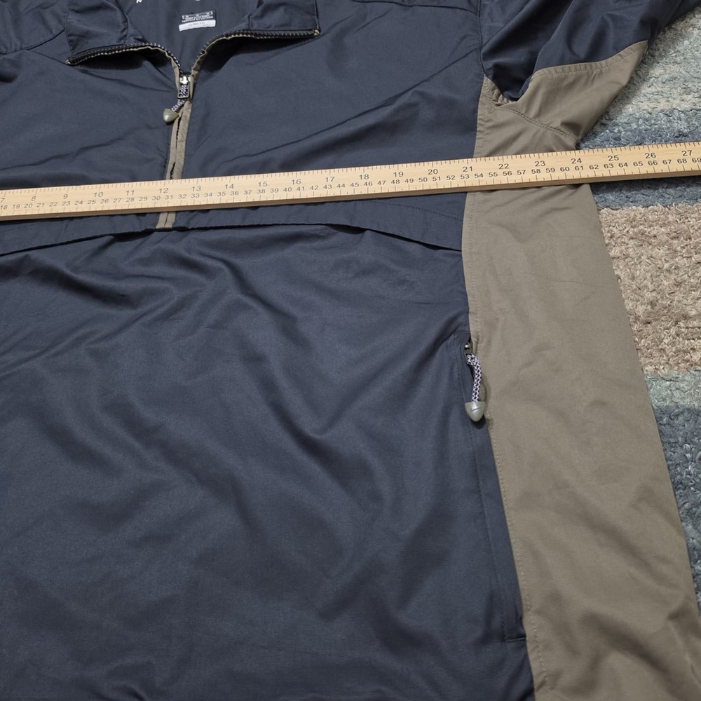 Nike Golf Clima Fit Jacket Mens M Gray Tan 1/4 Zip Windbreaker Lightweight - Picture 8 of 9